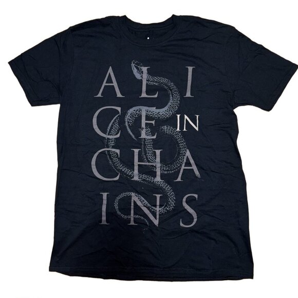 Alice In Chains Other - 2017 ALICE IN CHAINS SNAKES GENERIC BAND T-SHIRT *NEW* / SZ. LARGE
